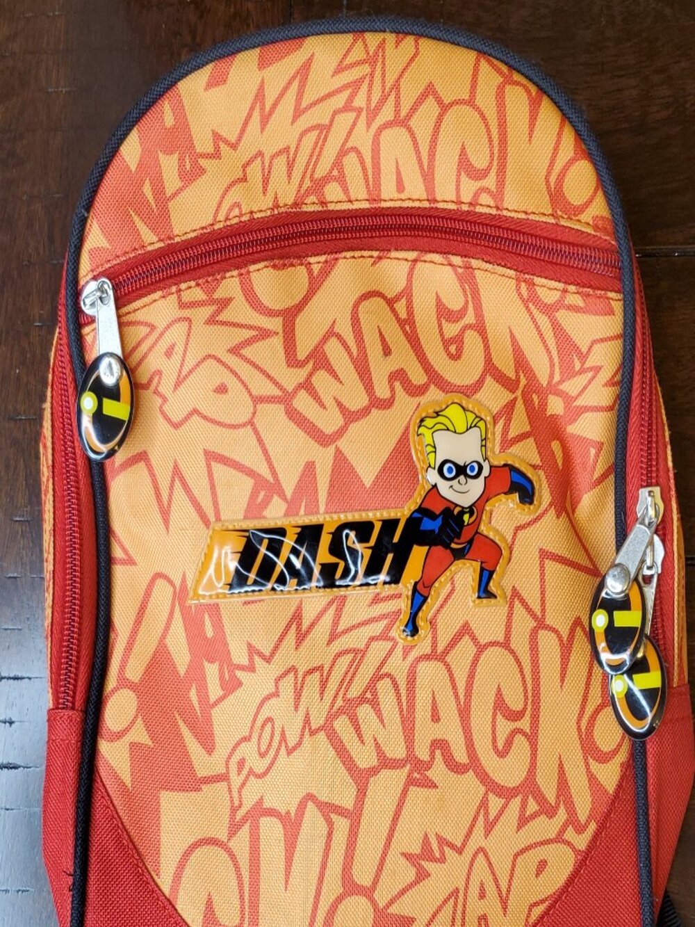 Vintage Disney Pixar The Incredibles Dash Comic Mini Backpack